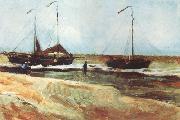 Vincent Van Gogh Beach at Scheveningen in Calm Weather (nn04) Spain oil painting reproduction